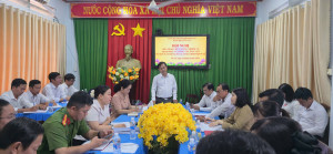 ĐẢNG ỦY XÃ TÀ LÀI BÀN GIAO CHỨC NĂNG, NHIỆM VỤ THAM MƯU CÔNG TÁC DÂN VẬN