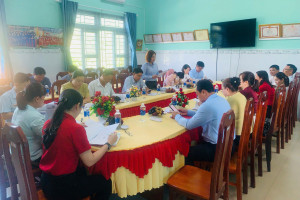 Ban Kinh tế – Ngân sách HĐND xã Tà Lài giám sát công tác bàn...