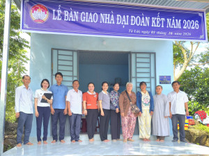 Tà Lài: Bàn giao nhà đại đoàn kết cho hộ khó khăn tại ấp 2