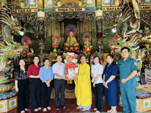 THĂM VÀ CHÚC MỪNG CÁC CƠ SỞ TÔN GIÁO