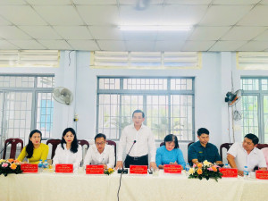 HÌNH ẢNH TIẾP ĐOÀN XÃ LỘC THẠNH