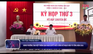 HĐND phường Tam Hiệp tổ chức kỳ họp thứ 3 năm 2026