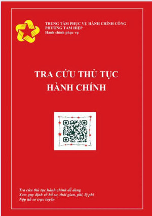 📢 TRA CỨU THỦ TỤC HÀNH CHÍNH NHANH CHÓNG QUA MÃ QR