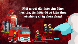 UBND phường Tam Hiệp tuyên truyền Kế hoạch hưởng ứng “NGÀY TOÀN DÂN PHÒNG CHÁY, CHỮA CHÁY ” 04/10 năm 2026