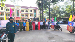 Tam Phước rộn ràng khí thế ngày ra quân tuyên truyền lưu động bầu cử