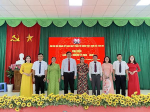 ĐẠI HỘI CHI BỘ CƠ QUAN ỦY BAN MTTQ VIỆT NAM XÃ TÂN AN LẦN THỨ NHẤT, NHIỆM KỲ 2025 - 2030