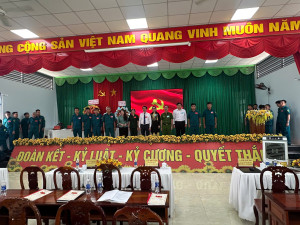 ĐẠI HỘI CHI BỘ QUÂN SỰ XÃ TÂN AN