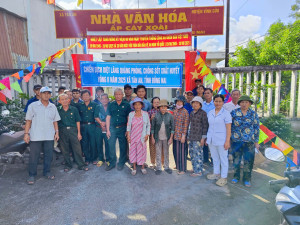 Xã Tân An, đồng loạt ra quân chiến dịch diệt lăng quăng phòng, chống sốt xuất huyết