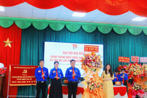 TỔ CHỨC THÀNH CÔNG ĐẠI HỘI ĐẠI BIỂU ĐOÀN TNCS HỒ CHÍ MINH XÃ TÂN AN LẦN THỨ I, NHIỆM KỲ 2025 – 2030