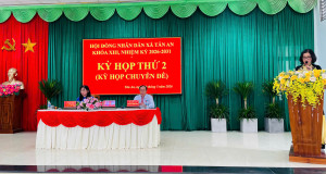 Xã Tân An tổ chức Kỳ họp thứ 2 HĐND xã Tân An khóa XIII nhiệm kỳ 2026-2031.
