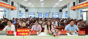 XÃ TÂN AN THAM DỰ HỘI NGHỊ HỌC TẬP, QUÁN TRIỆT CÁC NỘI DUNG...