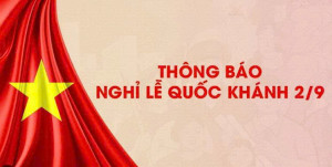 Thông báo số 790/TB-UBND ngày 18/8/2026 về thông báo thời gian ngĩ lễ Quốc khánh năm 2026