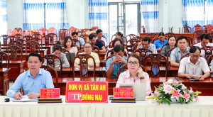 ĐẢNG UỶ XÃ TÂN AN THAM DỰ HỘI NGHỊ BÁO CÁO VIÊN THÀNH UỶ...