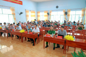 XÃ TÂN HƯNG THAM DỰ HỘI NGHỊ TRỰC TUYẾN TOÀN QUỐC QUÁN TRIỆT VÀ TRIỂN KHAI CÁC NGHỊ QUYẾT CỦA BỘ CHÍNH TRỊ