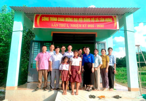 TÂN HƯNG TÍCH CỰC THỰC HIỆN CÔNG TÁC GIẢM NGHÈO VÀ AN SINH XÃ HỘI