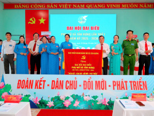HỘI LHPN XÃ TÂN HƯNG TỔ CHỨC ĐẠI HỘI ĐẠI BIỂU LẦN THỨ I, NHIỆM KỲ 2025-2030