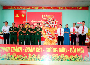 ĐẠI HỘI ĐẠI BIỂU HỘI CỰU CHIẾN BINH XÃ TÂN HƯNG LẦN THỨ I, NHIỆM KỲ 2025 – 2030 THÀNH CÔNG TỐT ĐẸP