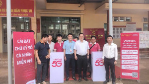 Tân Hưng triển khai chương trình “Phổ cập chữ ký số cho người dân”