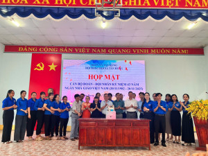 ĐOÀN THANH NIÊN – HỘI ĐỒNG ĐỘI XÃ TÂN HƯNG TỔ CHỨC HỌP MẶT TỔNG PHỤ TRÁCH, CÁN BỘ ĐOÀN – ĐỘI KHỐI TRƯỜNG HỌC NHÂN KỶ NIỆM 43 NĂM NGÀY NHÀ GIÁO VIỆT NAM (20/11/18/1982 - 20/11/2025 )