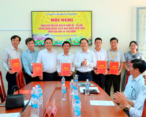 TÂN HƯNG TỔ CHỨC HỘI NGHỊ GIAO CHỈ TIÊU KẾ HOẠCH PHÁT TRIỂN...