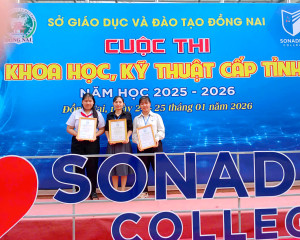 TÂN HƯNG ĐẠT GIẢI TƯ CUỘC THI KHOA HỌC KỸ THUẬT  DÀNH CHO HỌC SINH TRUNG HỌC CẤP TỈNH, NĂM HỌC 2025 – 2026