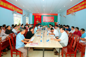 XÃ TÂN HƯNG TỔ CHỨC HỘI NGHỊ BÌNH CỬ CÔNG KHAI CÔNG DÂN SẴN SÀNG NHẬP NGŨ NĂM 2026