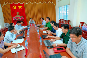 XÃ TÂN HƯNG HỌP THỐNG NHẤT THÀNH LẬP KHU VỰC BỎ PHIẾU VÀ TỔ BẦU CỬ CHUẨN BỊ CHO NGÀY BẦU CỬ NĂM 2026