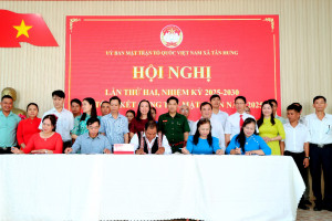 ỦY BAN MTTQ VIỆT NAM XÃ TÂN HƯNG TỔNG KẾT CÔNG TÁC NĂM 2025