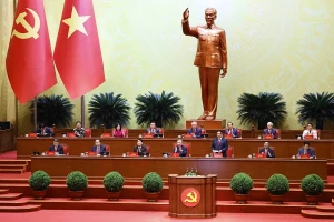THÔNG CÁO PHIÊN KHAI MẠC ĐẠI HỘI ĐẠI BIỂU TOÀN QUỐC LẦN THỨ XIV CỦA ĐẢNG