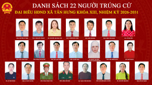 công bố kết quả bầu cử và danh sách những người trúng cử đại...