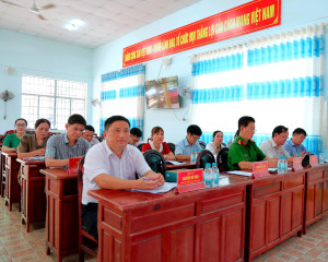 ỦY BAN MTTQ VIỆT NAM XÃ TÂN HƯNG TỔ CHỨC HỘI NGHỊ GẶP MẶT ỨNG CỬ VIÊN ĐẠI BIỂU HĐND XÃ KHÓA XIII, NHIỆM KỲ 2026 - 2031
