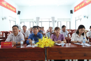 XÃ TÂN HƯNG TỔ CHỨC HỘI NGHỊ TIẾP XÚC CỬ TRI VỚI NGƯỜI ỨNG CỬ ĐẠI BIỂU HĐND XÃ, NHIỆM KỲ 2026 – 2031