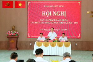 HỘI NGHỊ BAN CHẤP HÀNH ĐẢNG BỘ LẦN THỨ IV (MỞ RỘNG) ĐÁNH GIÁ KẾT QUẢ THỰC HIỆN NHIỆM VỤ QUÝ I NĂM 2026