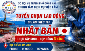 TRUNG TÂM DỊCH VỤ VIỆC LÀM ĐỒNG NAI TUYỂN DỤNG ĐƠN HÀNG...