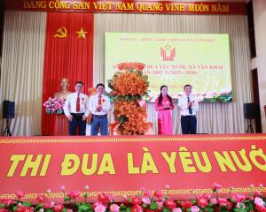 XÃ TÂN KHAI: 53 TẬP THỂ, CÁ NHÂN ĐIỂN HÌNH TIÊN TIẾN ĐƯỢC TUYÊN DƯƠNG, KHEN THƯỞNG TẠI ĐẠI HỘI THI ĐUA YÊU NƯỚC LẦN I, (2025 -2030)