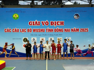 TÂN KHAI TỰ HÀO VỚI THÀNH TÍCH WUSHU VÀ HƯỚNG PHÁT TRIỂN PHONG TRÀO THỂ THAO