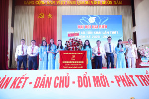 ĐẠI HỘI ĐẠI BIỂU PHỤ NỮ XÃ TÂN KHAI LẦN THỨ I, NHIỆM KỲ 2025 – 2030 THÀNH CÔNG TỐT ĐẸP