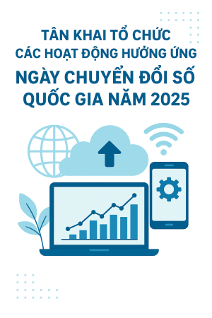Xã Tân Khai tổ chức các hoạt động hưởng ứng Ngày Chuyển đổi số Quốc gia năm 2025.