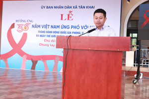 LỄ HƯỞNG ỨNG 35 NĂM VIỆT NAM ỨNG PHÓ VỚI HIV/AIDS, THÁNG HÀNH ĐỘNG QUỐC GIA PHÒNG, CHỐNG HIV/AIDS VÀ NGÀY THẾ GIỚI PHÒNG, CHỐNG AIDS (01/12) NĂM 2025