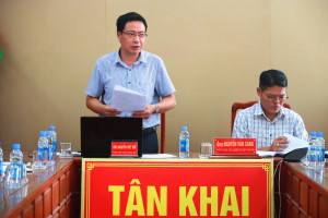 PHÓ CHỦ TỊCH UBND XÃ NGUYỄN VIẾT ĐỢI HỌP NGHE BÁO CÁO TÌNH HÌNH THỰC HIỆN CÁC HOẠT ĐỘNG MỪNG ĐẢNG, MỪNG XUÂN BÍNH NGỌ 2026