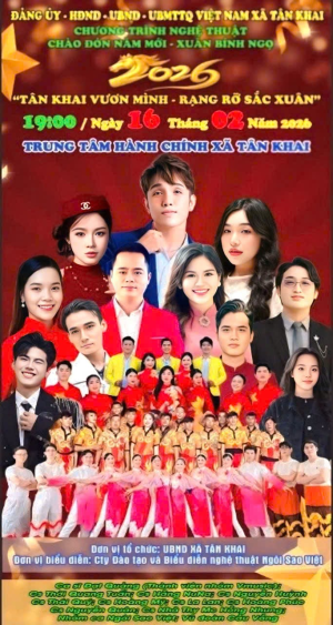 CHƯƠNG TRÌNH NGHỆ THUẬT CHÀO ĐÓN NĂM MỚI - XUÂN BÍNH NGỌ