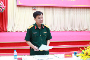 XÃ TÂN KHAI TRIỂN KHAI KẾ HOẠCH TỔ CHỨC HỘI TRẠI TÒNG QUÂN NĂM 2026