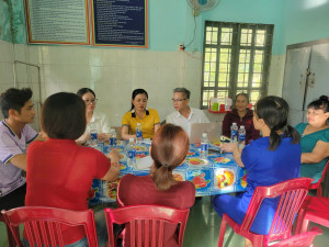 TRẠM Y TẾ XÃ TÂN KHAI CHỦ ĐỘNG BẢO ĐẢM CÔNG TÁC PHỤC VỤ BẦU CỬ