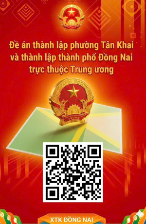XÃ TÂN KHAI KHẨN TRƯƠNG LẤY Ý KIẾN NHÂN DÂN VỀ ĐỀ ÁN THÀNH LẬP PHƯỜNG TÂN KHAI VÀ THÀNH LẬP THÀNH PHỐ ĐỒNG NAI TRỰC THUỘC TRUNG ƯƠNG