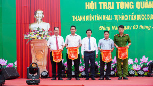 KHAI MẠC HỘI TRẠI TÒNG QUÂN XÃ TÂN KHAI NĂM 2026