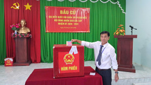 ĐÚNG 19 GIỜ NGÀY 15-03, TÂN KHAI ĐÃ HOÀN THÀNH CÔNG TÁC BẦU CỬ ĐẠI BIỂU QUỐC HỘI VÀ HỘI ĐỒNG NHÂN DÂN CÁC CẤP NHIỆM KỲ 2026-2031