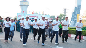 XÃ TÂN KHAI 600 NGƯỜI THAM GIA NGÀY CHẠY OLYMPIC VÌ SỨC KHỎE TOÀN DÂN NĂM 2026