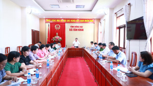 TÂN KHAI KHẨN TRƯƠNG CHUẨN BỊ CÁC ĐIỀU KIỆN THÀNH LẬP PHƯỜNG, BẢO ĐẢM KHÔNG GIÁN ĐOẠN HOẠT ĐỘNG