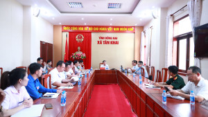 TÂN KHAI HỌP BÀN NHIỀU NỘI DUNG LIÊN QUAN ĐẾN KẾ HOẠCH LỄ CÔNG BỐ NGHỊ QUYẾT THÀNH LẬP PHƯỜNG, CÔNG TÁC CHUẨN BỊ VẬN HÀNH THEO MÔ HÌNH MỚI
