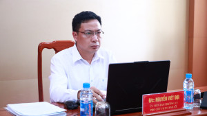 PHÓ CHỦ TỊCH UBND XÃ NGUYỄN VIẾT ĐỢI DỰ HỌP TRIỂN KHAI KẾ HOẠCH KỶ NIỆM 30/4 VÀ NGÀY SINH CHỦ TỊCH HỒ CHÍ MINH